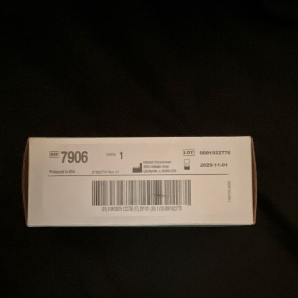Hollister Adapt 7906 Stoma Powder 1oz White Bottle MPN 7906 Exp 2025-11-01